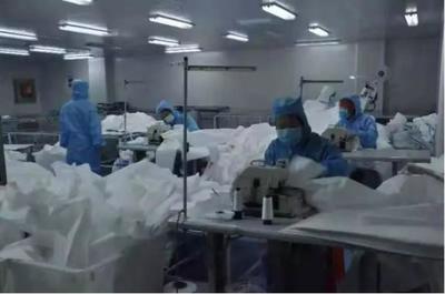 靜海區(qū)全力支持醫(yī)用防護(hù)品企業(yè)改造升級 爭分奪秒擴(kuò)能增產(chǎn) 全力保障物資供應(yīng)