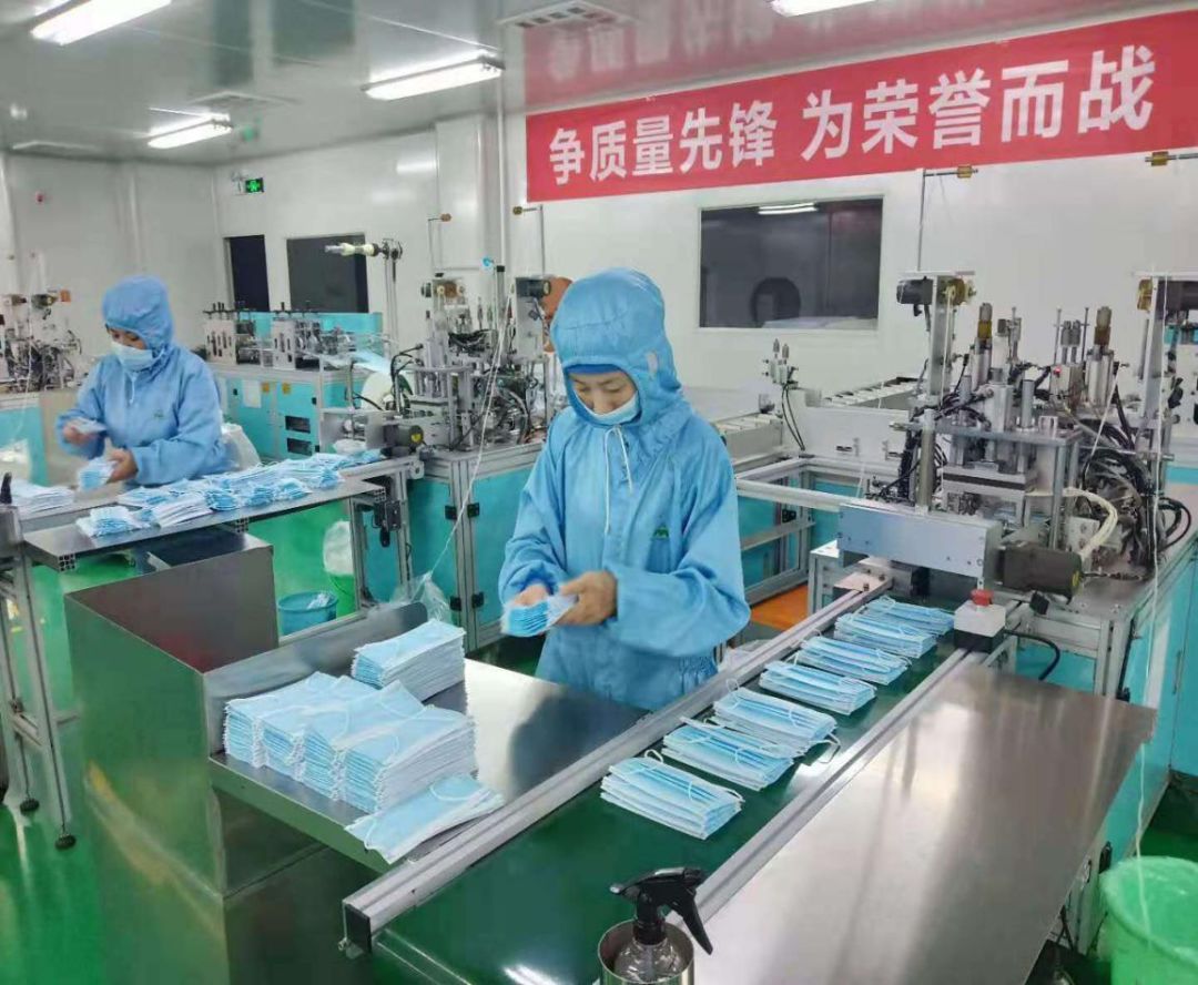 為宜昌正能量點贊 日產口罩13萬只，醫護馳援一線，共筑抗疫物資長城