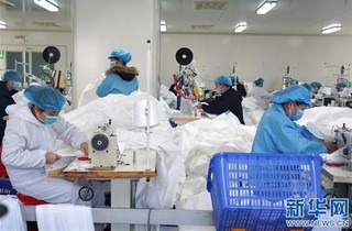 開足馬力生產防護用品，江西全力保障市場供應